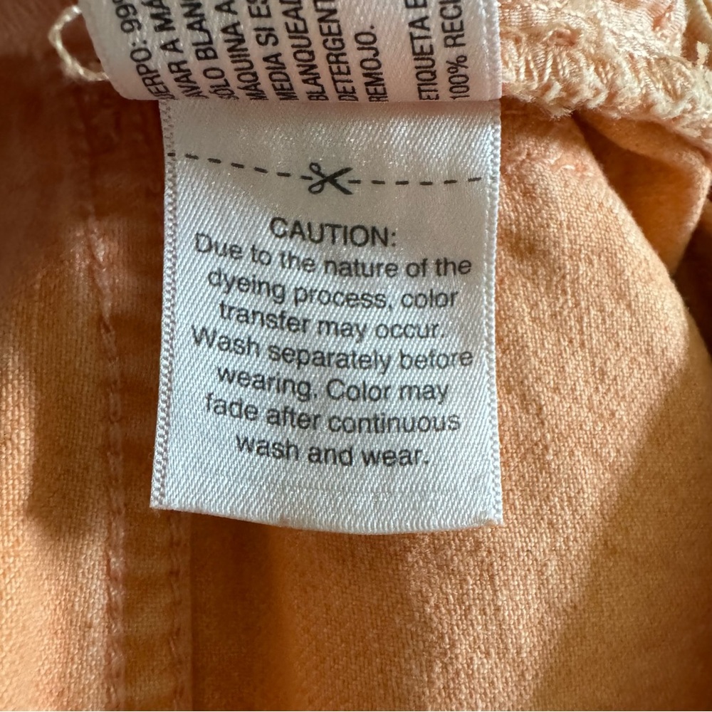 Universal Thread Orange Vintage Midi Jean Shorts, 4 - Picture 11 of 13